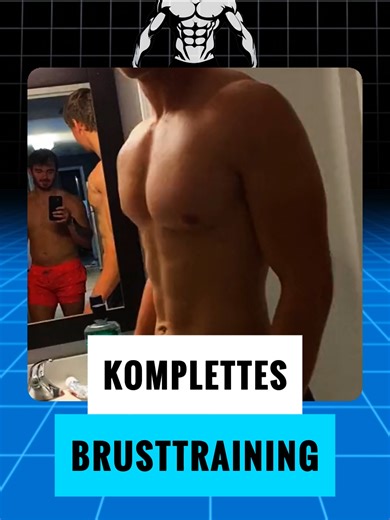 Willst du eine Brust, die so aufgepumpt ist, dass dein T-Shirt gleich reißt? Dann mach dieses Training. #brust #Training