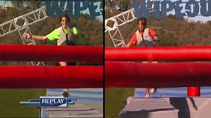 These sisters are no match for the sweeper run. | Wipeout