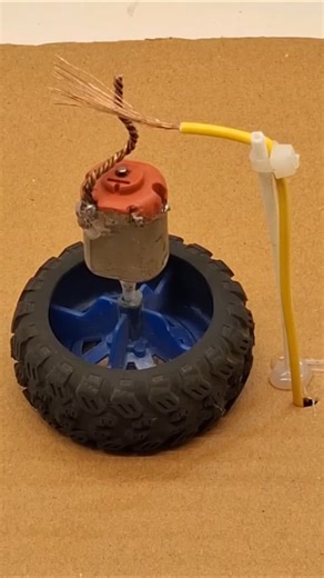 full body rotating in dc moter