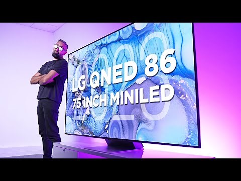 NEW LG 75-inch QNED MiniLED 86 TV 2023 - Unboxing & Impressions
