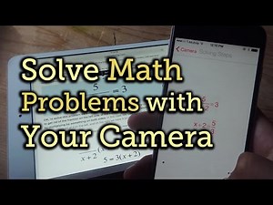 Use Your iPhone or iPad Camera to Solve Math Problems Instantly [How-To]