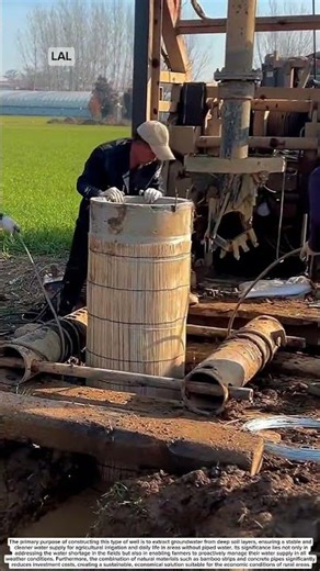 Construction and reinforcement of water wells