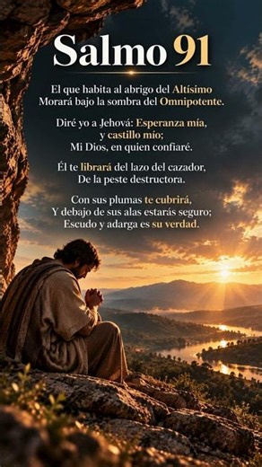 SALMO 91 | ORACIÓN PODEROSA 🙏 #Salmo91 #Oracion #Salmo