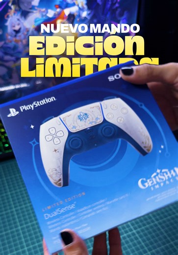 Nuevo mando PS5 edición limitada de Genshin Impact