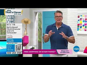 Bell Howell 10x32 Binocular and 2.7k Camcorder