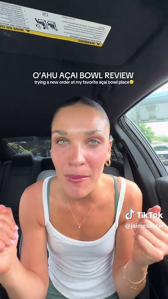 A MUST try if you’re coming to O’ahu🤭🌴✨ 📍Tropical Tribe (3 locations on island!) My standard order is the Brazilian style Carioca bowl add strawberries and peanut butter BUT… this order was SO good🔥 Brazilian style bowl add strawberries, banana, granola, raw honey, and almond butter! If you try it… TAG ME!!! @Tropical Tribe #fyp #hawaii #oahu #acaibowl #foodreview