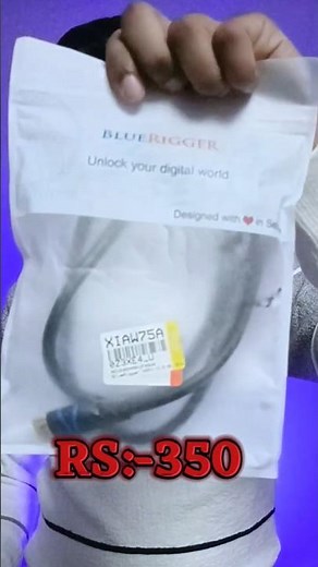 BlueRigger HDMI Cable review