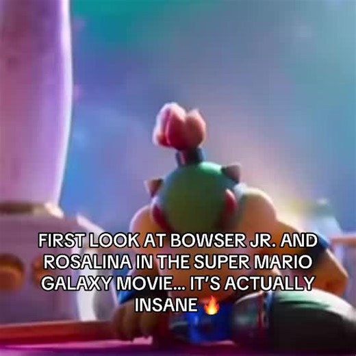 Bro be looking so majestic and my girl Rosalina aura farming #supermariomovie #nintendo #supermariogalaxy #rosalina #bowserjr