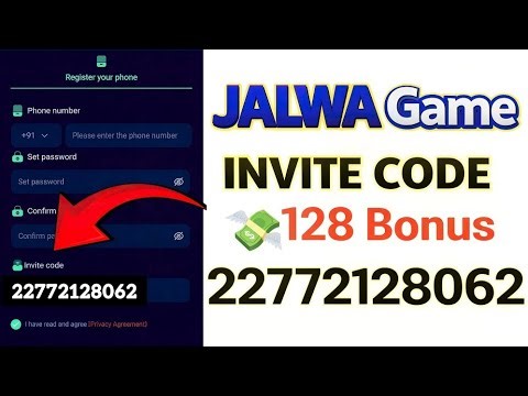 Jalwa Game Invite Code | How To Get Jalwa Game Invite Code | Jalwa Game Referral Code