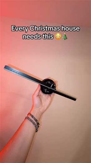 The Holo Screen on Instagram: "This is so cool 🤩🎄 it play videos from your phone too and turns them into a hologram ❤️ #christmas #xmas #christmasishere"