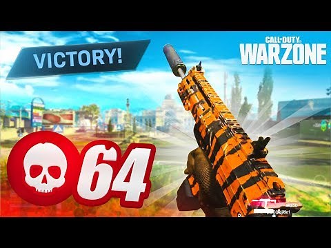 NEW RECORD! 64 KILL GAME in CoD WARZONE! (Best Classes / Loadouts)