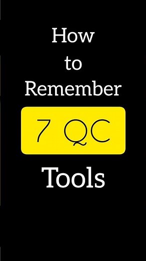 Easiest Trick to Remember 7 QC Tools | Use 3C-HP-2S & Never Forget!