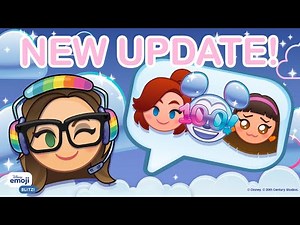 NEW EMOJI CLASS | Disney Emoji Blitz January Update: Platinum Emojis, Turning Red