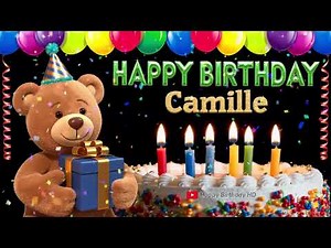 Camille Happy birthday To You - Happy Birthday song name Camille 🎁 🎂