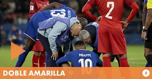 Francia liberó a Kylian Mbappé que se regresa a Real Madrid para recuperarse de su lesión