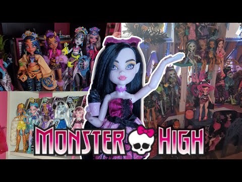 Monster High g3 doll collection tour 2025 :D