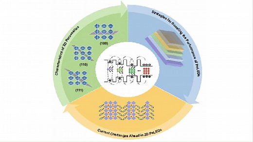163. Advances and Challenges in Two-Dimensional Organic–Inorganic Hybrid Perovskites Toward High-Performance Light-Emitting Diode https://link.springer.com/article/10.1007/s40820-021-00685-5 | Nano-Micro Letters