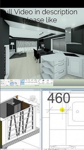 Modern Bathroom Design in Revit | 3D Visualization #revit #tutorials #architecture #moderndesign