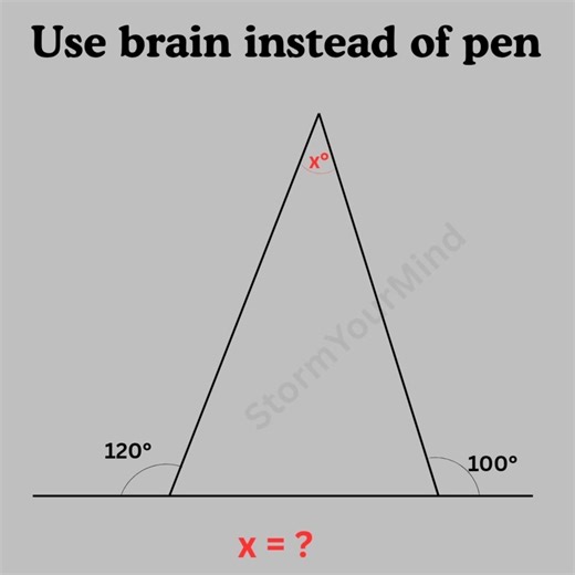 Basic mathematics Triangle problem algebra tricky problem #mathteacher #mathlover #mathfun #algebra