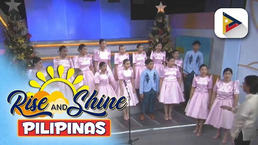 #RiseAndShinePilipinas | Performer of the Day | Sta. Teresa College Children's Choir | Rise and Shine Pilipinas
