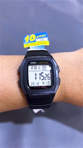 CASIO W-96H-1BV #casio #casiowatches #casioindonesia #gshock #gshockwatches #jamtangan #watch