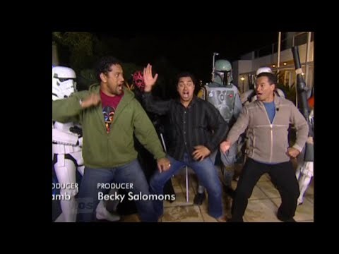 Temuera Morrison, Bodie Taylor, and Jay Laga'aia perform the haka