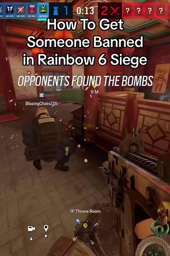 How To Get Someone Banned in R6! #rainbowsix #rainbowsixsiege #rainbow6siege #rainbow6 #r6siege #r6 #r6s #gaming #gamingontiktok #tiktokgaming #gamer #videogames #playstation #xbox #pc #pcgaming #r6clips #r6meme #gamingvideos #gamingmemes #gamingsetup