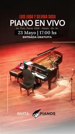 Haedo concierto 2026Luis Lugo piano Cuba- https://www.instagram.com/luislugo_pianodecuba/