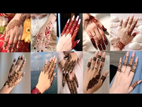 Finger mehndi design simple 🔥🔥🔥