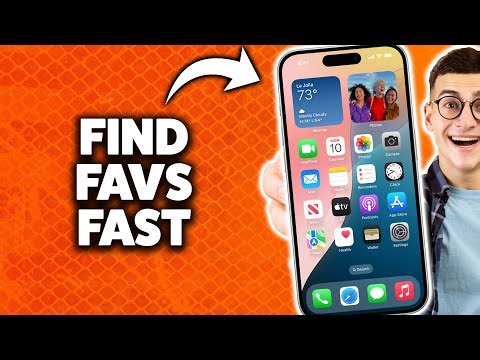 How to Find Favorites on iPhone 2026 (Step-By-Step Tutorial)