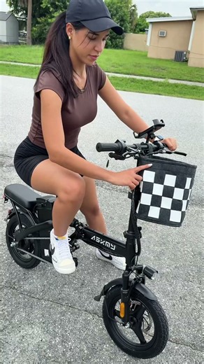 Bicicleta eléctrica plegable para adultos y adolescentes