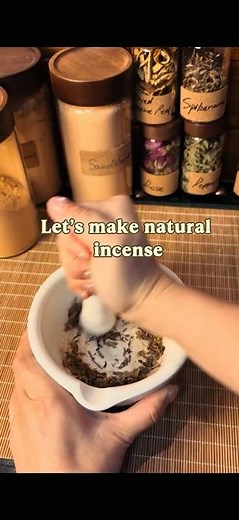 DIY Natural Incense Sticks in 5 min