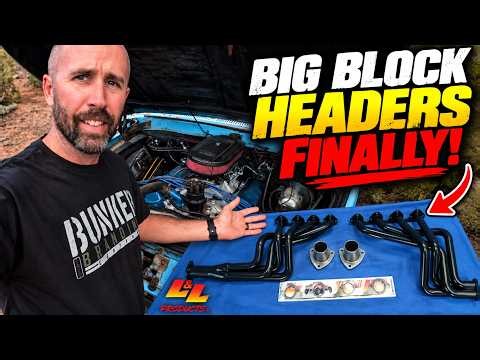Ford 460 FINALLY Gets Long Tube Headers! | L&L Headers on Earl