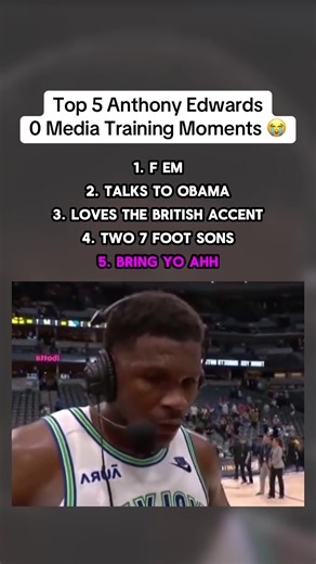 Anthony Edwards' Funniest NBA Moments