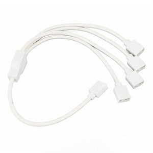 ARGB Splitter Cable, 1 to 4, Female to Female 5V 3-Pin RGB Splitter Extension Cable for Computer Chassis CPU Coolers and 5V ARGB Fans - Walmart.ca