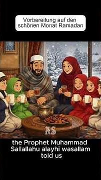 Animation Vorbereitung auf den schönen Monat Ramadan