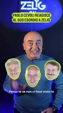 Zelig On - Paolo Cevoli reagisce al suo esordio a Zelig