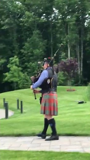 Bagpipe Performance for a Wedding