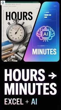 This Excel AI trick saves 40 hours per week #excel #automation #productivity