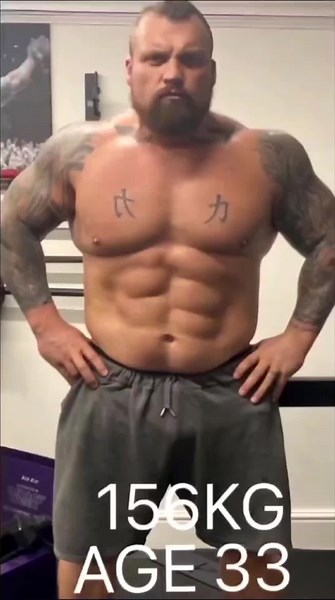 Eddie Hall's Transformation: Ripped in His 30s