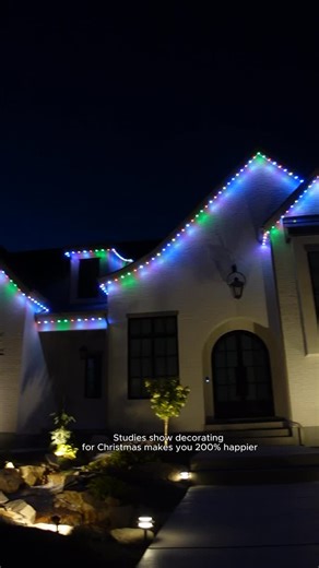 Who are we to argue with science 🤷‍♀️ It’s National Christmas Lights day and with Trimlight decorating for the holidays is as easy as the touch of a button! | Trimlight HQ