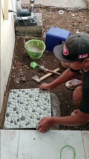 install non-slip ceramic tiles....
