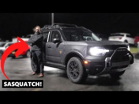 Better Than I Thought! //2026 Ford Bronco Sport Badlands Sasquatch//