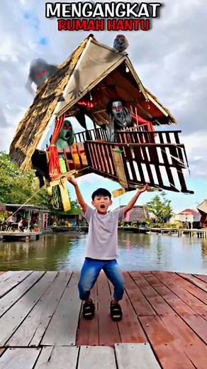 Apa❗Mengangkat Rumah Hantu❗ Begini Cara Buatnya❗#editing #tutorial