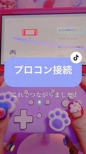Nintendo Switchのプロコン接続方法