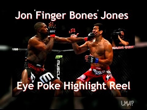 Jon Jones Eye Poke Highlight Reel 2015