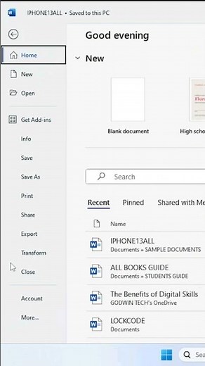 How to Convert Word Document to PDF - Change MS Word to PDF in Laptop