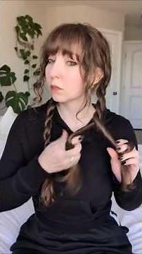 a cute hairstyle AND heatless curls the next day 💕 #twists #hair #hairstyle #hairtutorial #braids