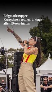 Oakland rapper Natassia Zolot, AKA Kreayshawn returned to the stage for the first time in a decade at Mosswood Meltdown. Best known for her viral 2011 hit “Gucci Gucci," she went quiet in 2013 after losing hundreds of thousands of dollars on her debut album. On Sunday, an energetic crowd welcomed back her nostalgic Bay Area anthems. Read the full story at the link in bio. ✍️ Timothy Karoff | SFGATE