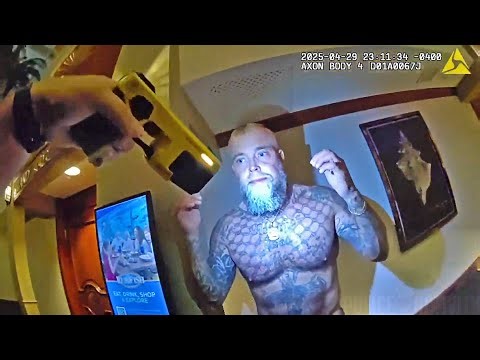 WATCH: Tattooed $167M Powerball Winner Kicks Deputy in the Face During Violent Arrest — 2 Days After Winni ...